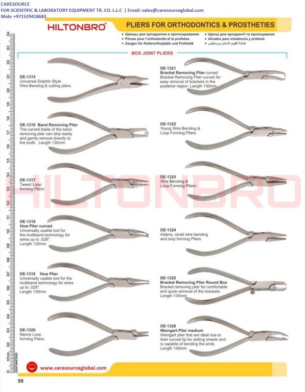 Orthodontic Instruments & Pliers | Caresource Global