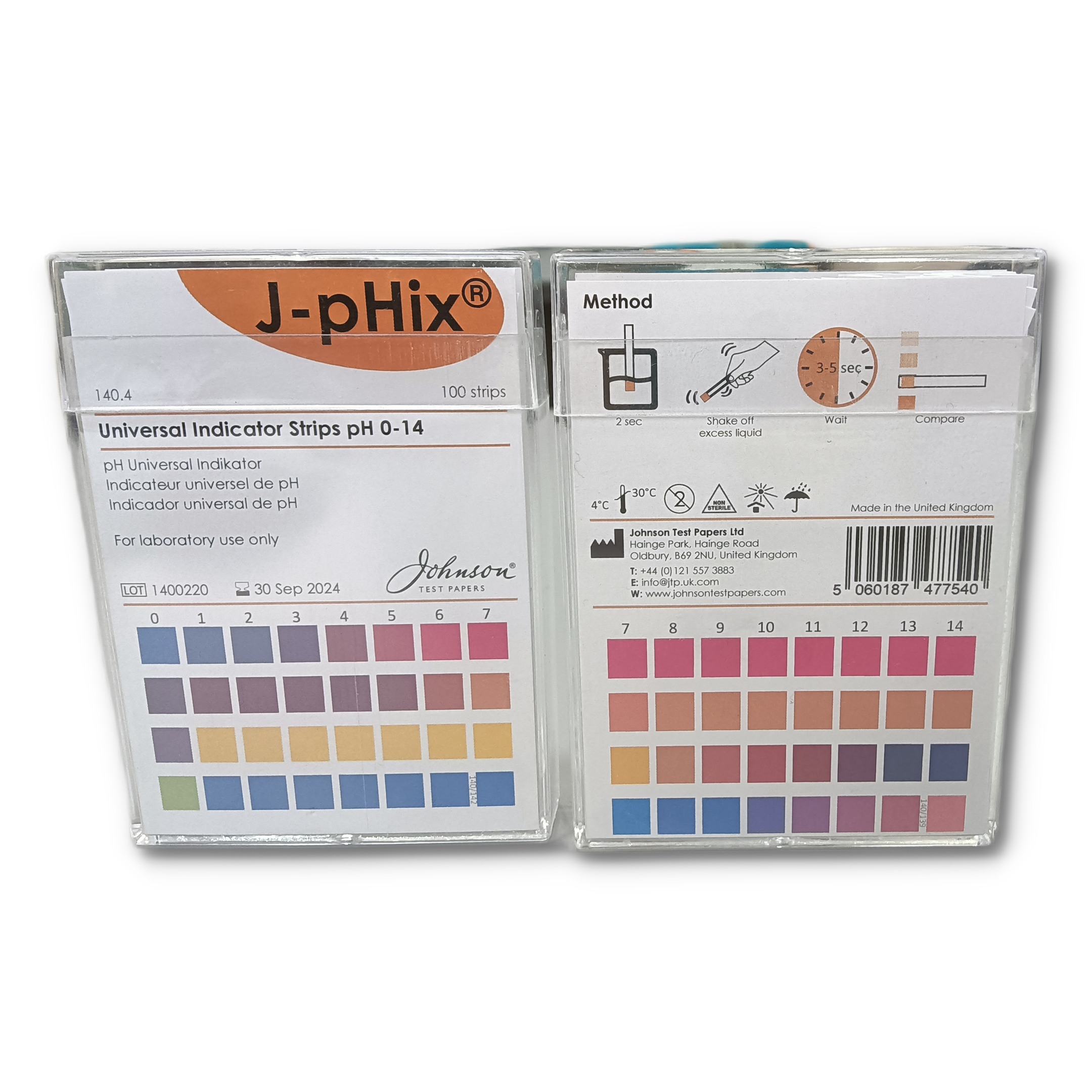 Bandelette pH 0-14 MI9800-000