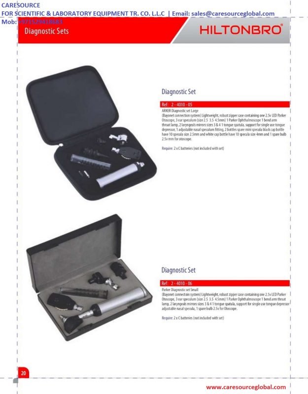 Medical ENT & Veterinary Diagnostic Sets | Caresource Global