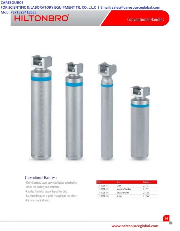 Laryngoscope Blade & Handles | Caresource Global