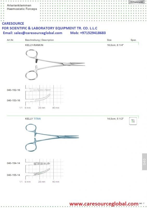 Artery Forceps | Caresource Global