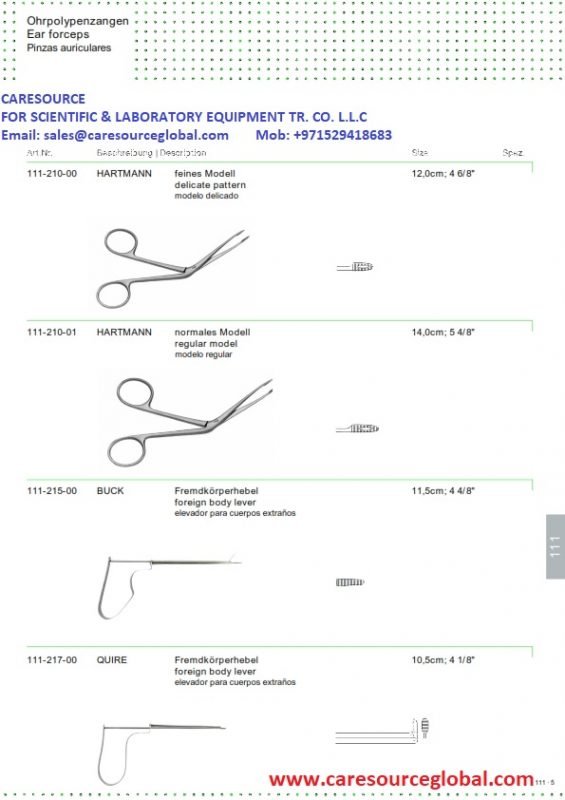 Surgical instrument ENT | Caresource Global