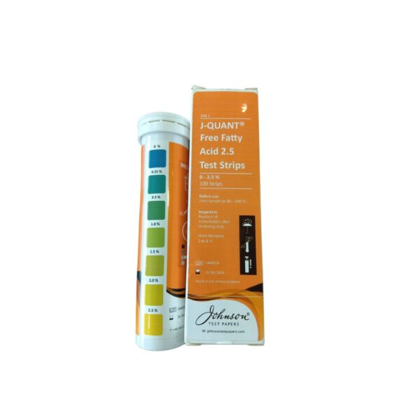 Oil Quality Test Strips 2.5%