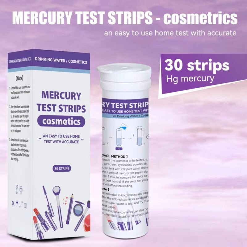 Quick Heavy Metal Water Test Mercury detection in cosmetics | Caresource Global
