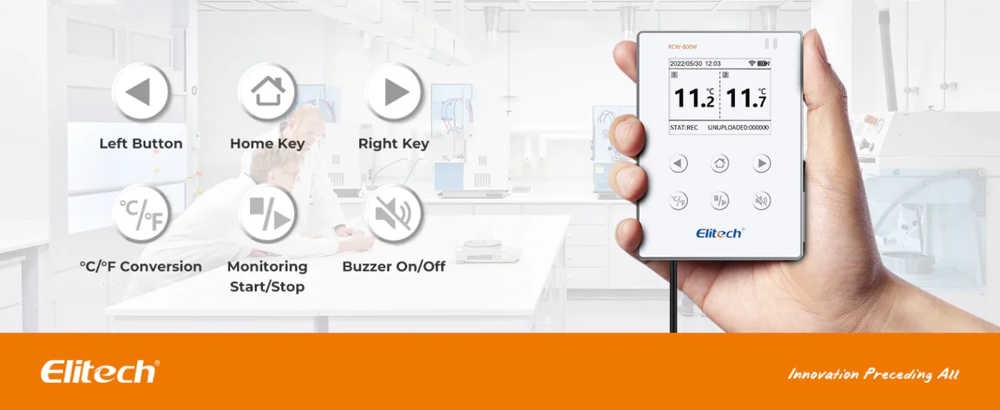 Elitech Wireless Digital Data Logger Remote Real-Time Temperature Monitor | Caresource Global