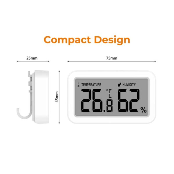 Fridge Thermometer Hygrometer Digital TM-2TH 4 | Caresource Global