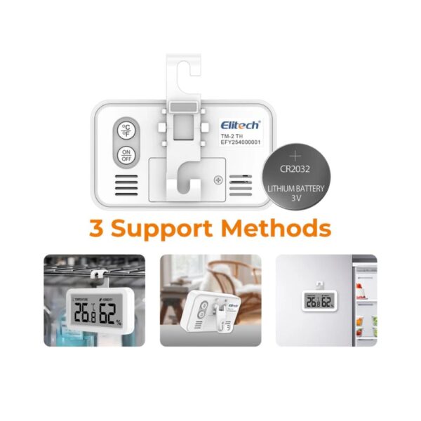 Fridge Thermometer Hygrometer Digital TM-2TH 5 | Caresource Global