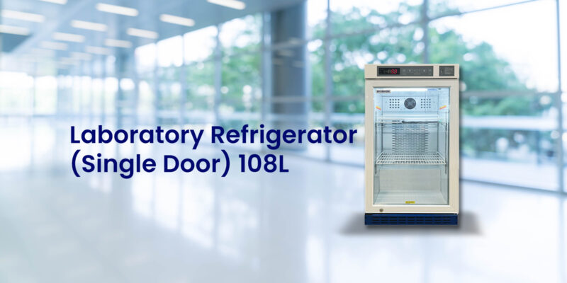 Laboratory Refrigerator (Single Door) 108L – Compact, Reliable, and Safe Storage | Caresource Global