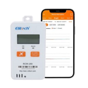 RCW-260-TH Elitech 4G GPS Reusable Real-time Temperature Humidity Data Logger | Caresource