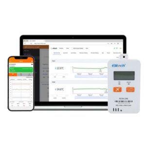 RCW-260-TH Elitech 4G GPS Reusable Real-time Temperature Humidity Data Logger | Caresource