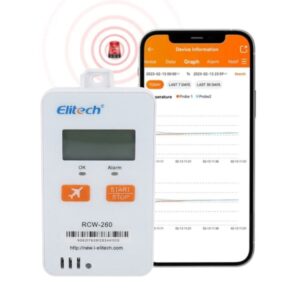 RCW-260-TH Elitech 4G GPS Reusable Real-time Temperature Humidity Data Logger | Caresource