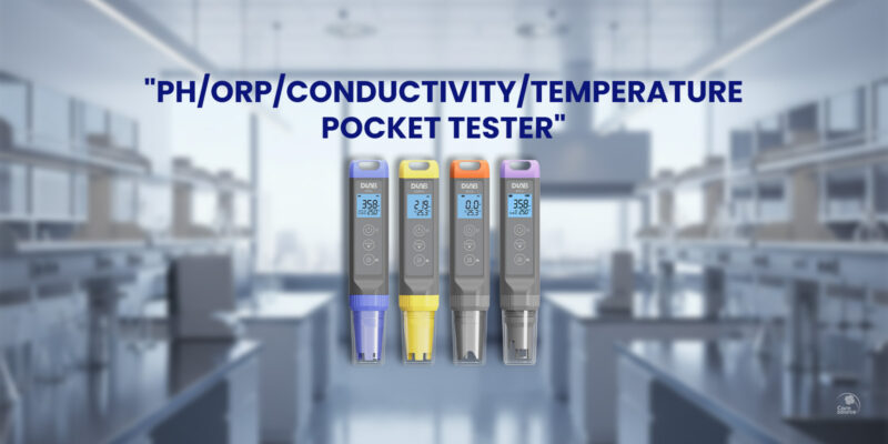 pH/ORP/Conductivity/Temperature Pocket Tester: A Smart Tool for Accurate Water Testing | Caresource Global