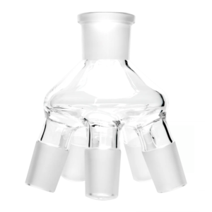 Glassware-Distilling spider with 5 flasks(without flask) - Caresource