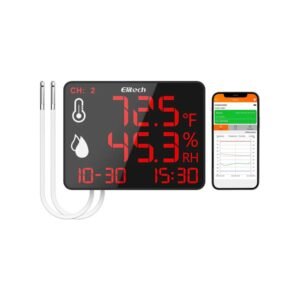 Elitech-High-Accuracy-Digital-Hygrometer-Thermometer-Data-Logger-30000-Points-Humidity-Temperature-Monitor-With-Calibration-Certificate-for-Audit-For-Greenhouse-Warehouse-Lab-Hospital-DR-230DR | Caresource