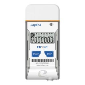 Elitech USB Digital Temperature Data Logger (-30 ~ 70°C/ -22 ~ 158℉) Accuracy of±0.3℃/±0.6℉, Reusable Recorder with Shadow Data 16000 Points, Auto PDF Report, for Windows/MacOS, LogEt8 | Caresource