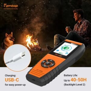 Temtop LKC-1000C Portable CO Detector with TFT Color LCD Screen, USB Data Export, Calibration, and Adjustable Alarm Threshold | Caresource