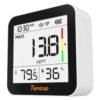 Temtop M10+ WIFI Air Quality Monitor, Rechargeable CO2 Detector with PM2.5 TVOC AQI Temperature and Humidity, 6-in-1 Indoor Pollution Meter with App Control, Data Export, E-ink Screen for Home Office | Caresource