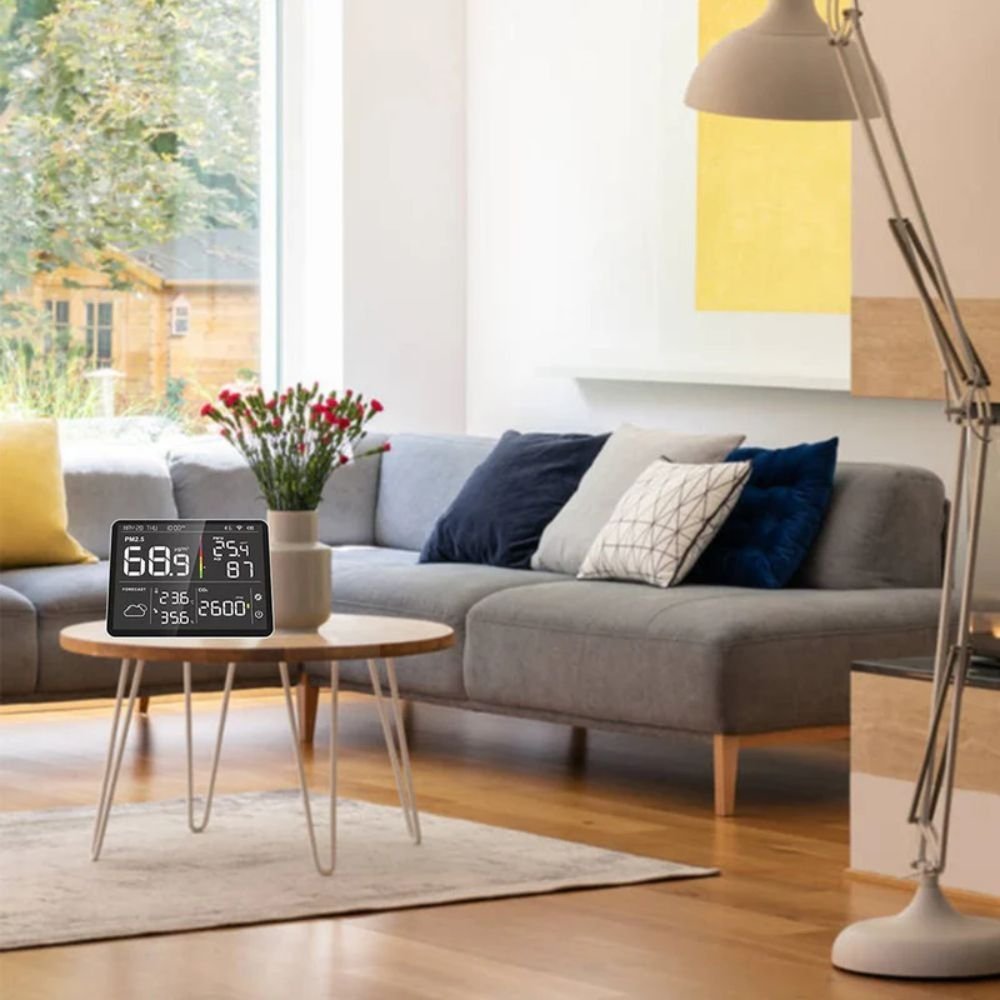 M100 | 5 Temtop M100 Indoor CO2 Meter & Air Quality Monitor 8 in 1 Integrated Sensor | Caresource