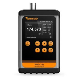 Temtop Innovative Handheld Particle Counter for Air Quality Measurement Conform to ISO Standard PMD 331 | Caresource