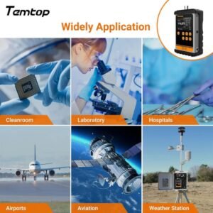 Temtop Innovative Handheld Particle Counter for Air Quality Measurement Conform to ISO Standard PMD 331 | Caresource