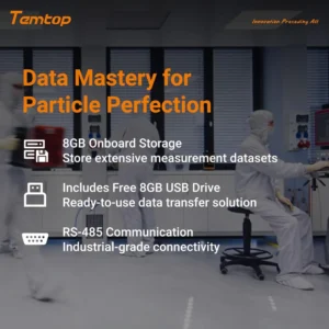 Temtop Handheld Particle Counter Particulate Meter for PM1.0:PM2.5:PM4.0:PM10:TSP PMD 351 | Caresource