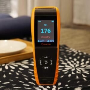 Temtop LKC-1000S+ 2nd AQI Monitor Professional PM2.5 PM10 HCHO TVOC Air Quality Detector Data Export | caresource