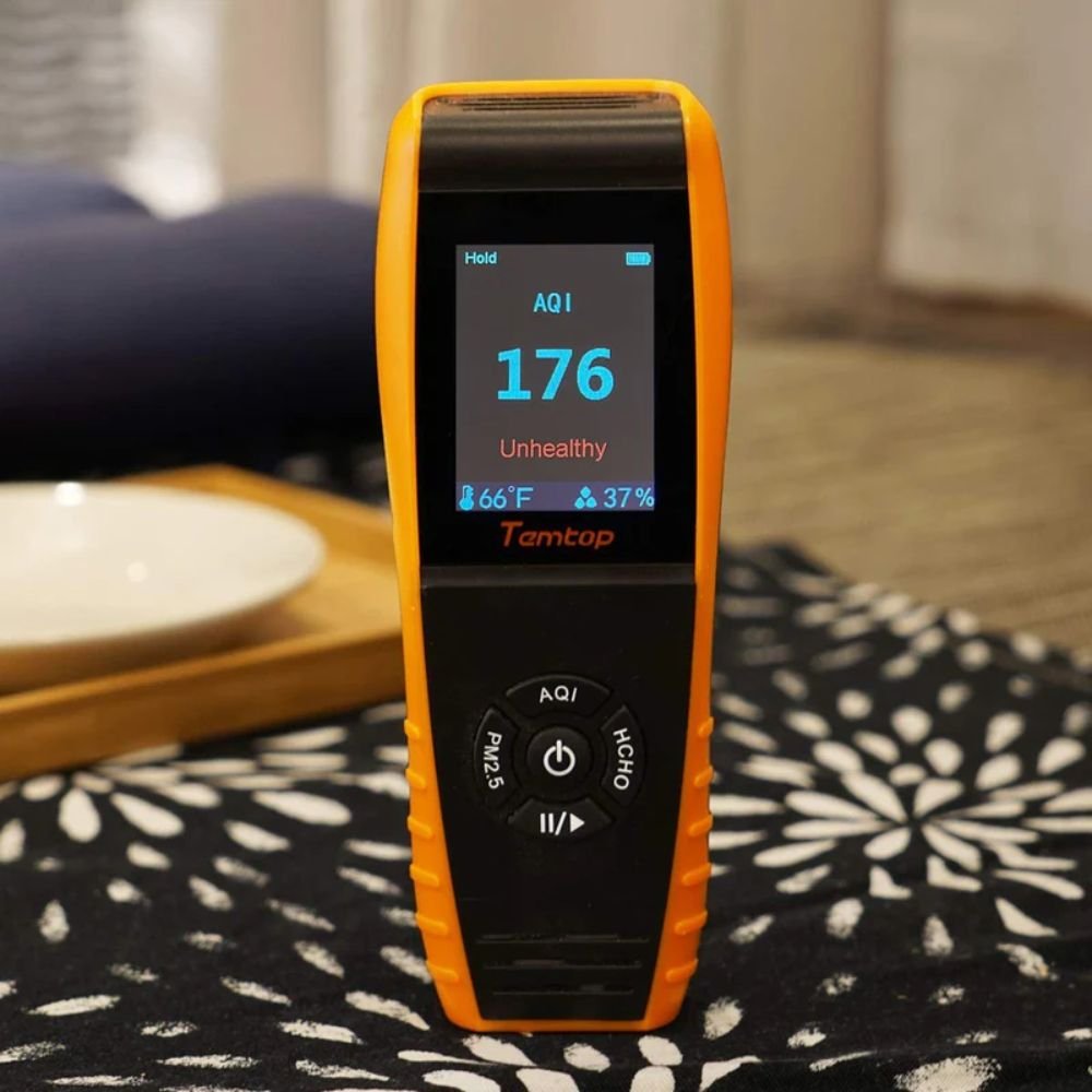 Temtop LKC-1000S+ 2nd AQI Monitor Professional PM2.5 PM10 HCHO TVOC Air Quality Detector Data Export - 10 Temtop LKC-1000S+ 2nd AQI Monitor Professional PM2.5 PM10 HCHO TVOC Air Quality Detector Data Export | caresource