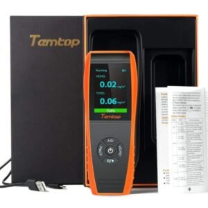 Temtop LKC-1000S+ 2nd AQI Monitor Professional PM2.5 PM10 HCHO TVOC Air Quality Detector Data Export | caresource
