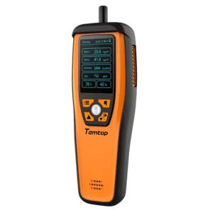 Temtop M2000C 2nd Generation Air Quality Monitor PM2.5 PM10 CO2 Data Export Audio Alarm Easy Calibration | Caresource