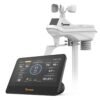 Temtop W100 WiFi Weather Station with Air Quality Monitor, 7" Touchscreen Indoor Outdoor Weather Station, PM2.5/PM10/CO2/TVOC Monitor, Rain Gauge, Wind Speed & Direction, UV, AQI Forecast | Caresource