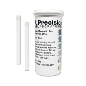 Low Level Peracetic Acid Test Strip, 50ppm - CARESOURCE