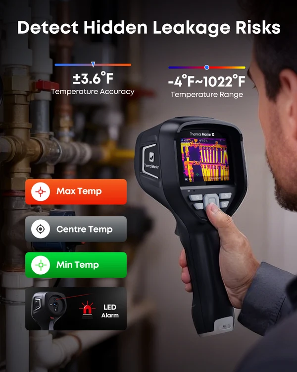 Thor, Expert Handheld Thermal Imager | Detect Hidden Leakage | Caresource