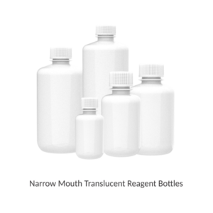 Narrow Mouth Translucent Reagent Bottles - Caresource Global